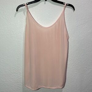 Lululemon City Soul Tank Top Light Pink Relax Fit Butter Soft‎ women's size 10